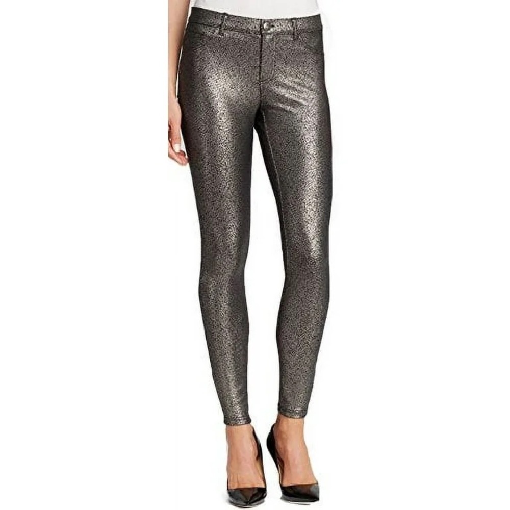 Women’s HUE Metallic Leggings Medium